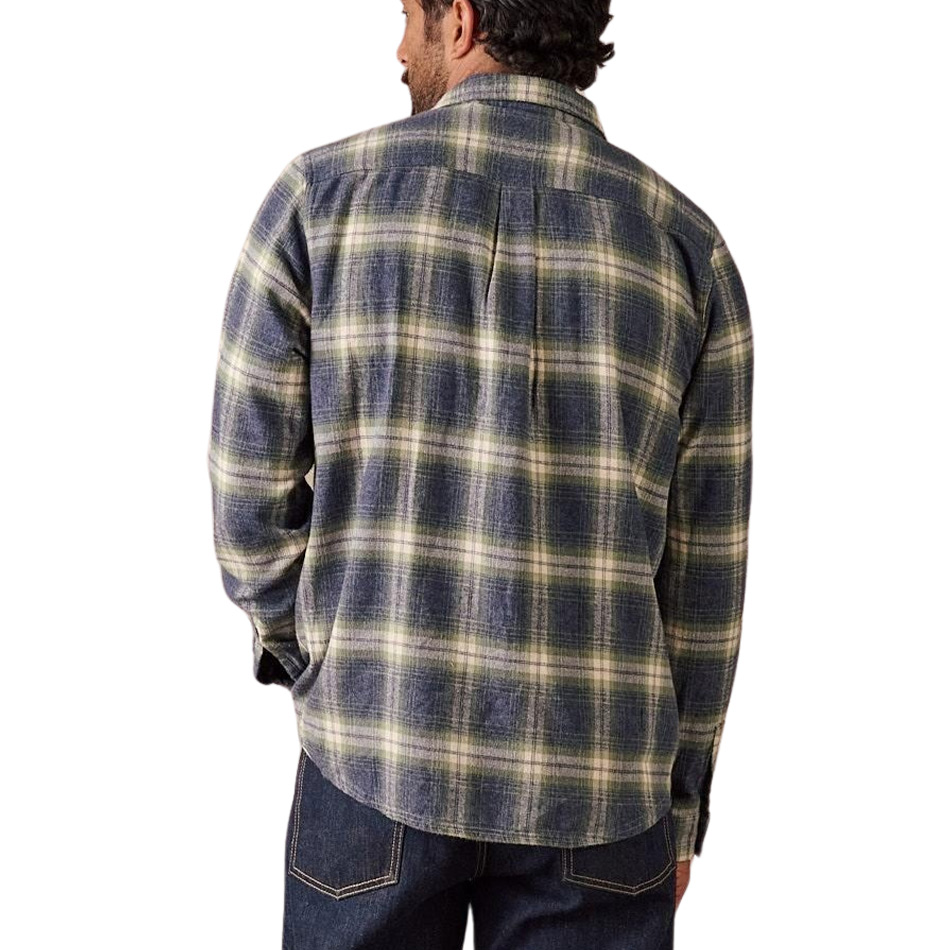 McTavish Twin Pocket Long Sleeve Shirt - Blue Multi