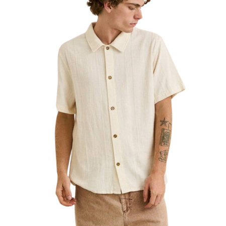 Rhythm Sundown SS Shirt - Natural