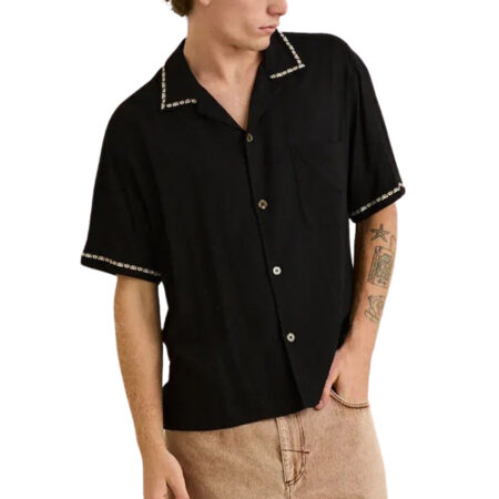 Rhythm Diego SS Shirt - Black