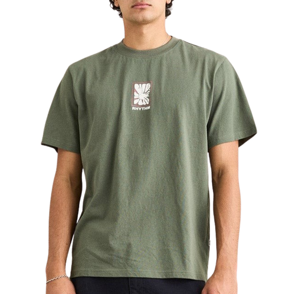 Rhythm Imprint Vintage SS T-Shirt - Vintage Green