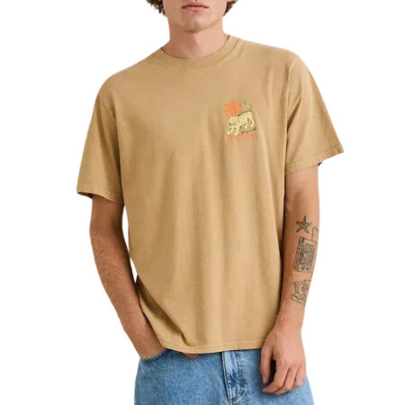 Rhythm Tiger Vintage SS T-Shirt - Sand
