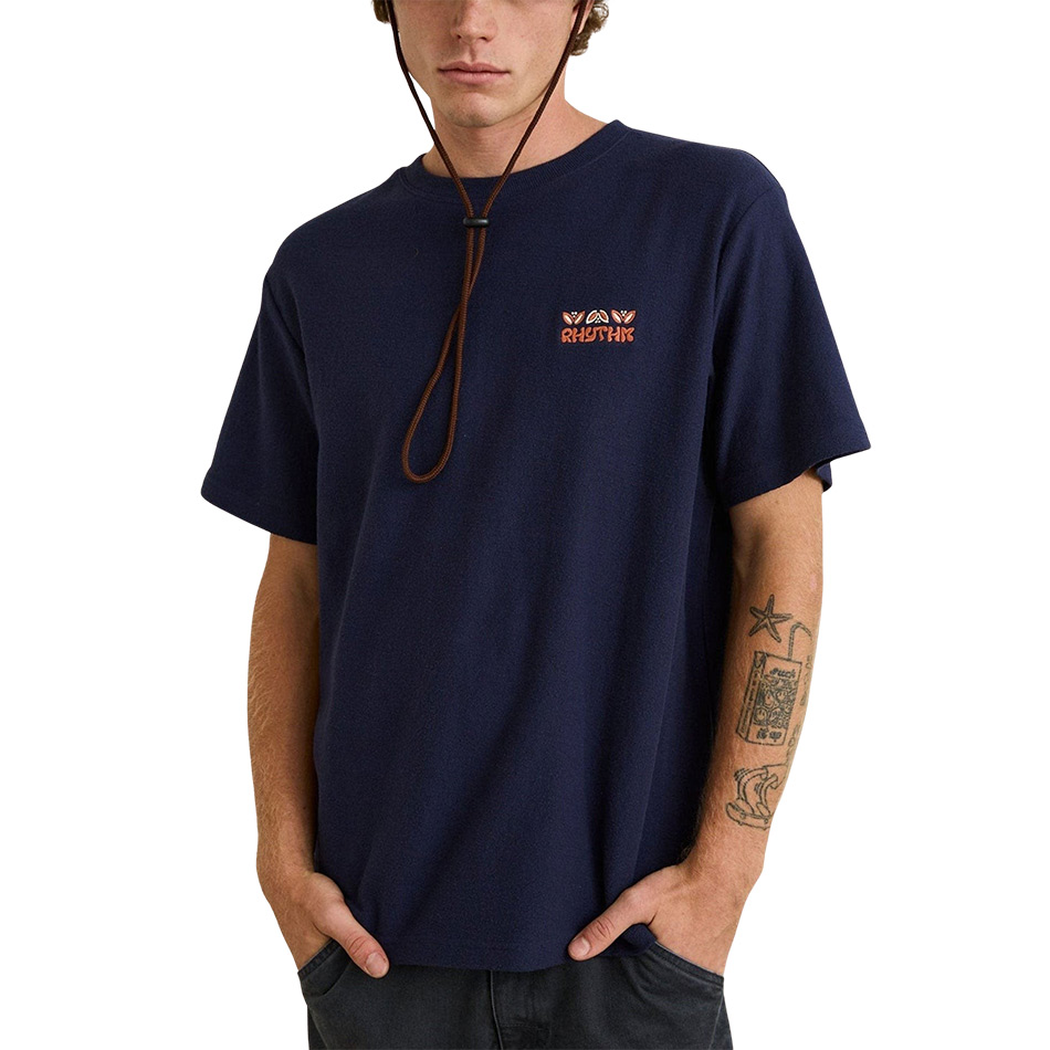 Rhythm Diego SS T-Shirt - Navy