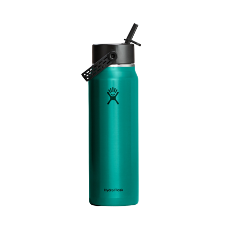 Hydro Flask 32 oz. (946mL) Lightweight Wide Mouth w/ Flex Straw Cap - Emerald Green