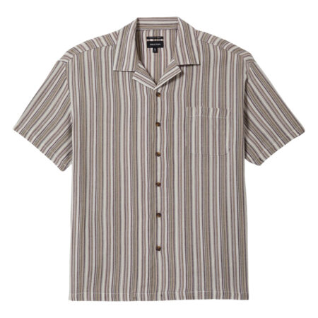 Brixton Bunker Twisted Stripe S/S - Robust Red