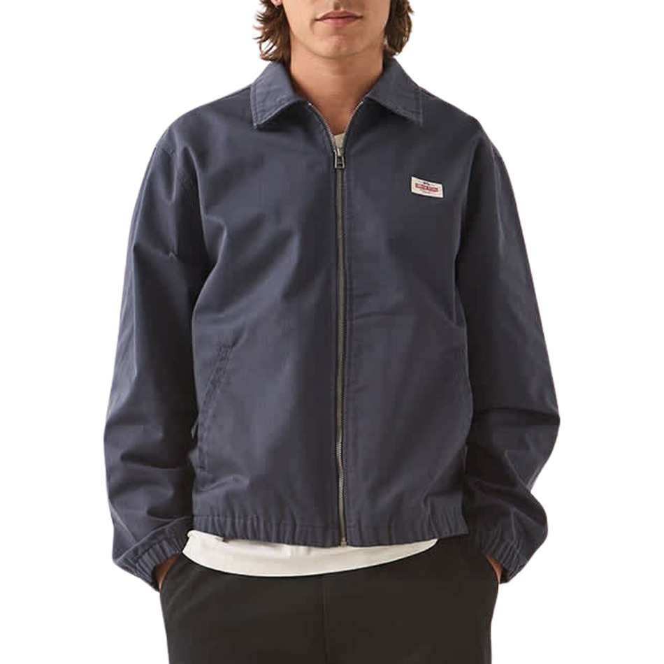 Brixton Trademark LW Garage Zip Jacket - Washed Navy
