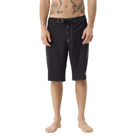 Afends Scorpius Surf Related V2 Boardshort 22" - Black