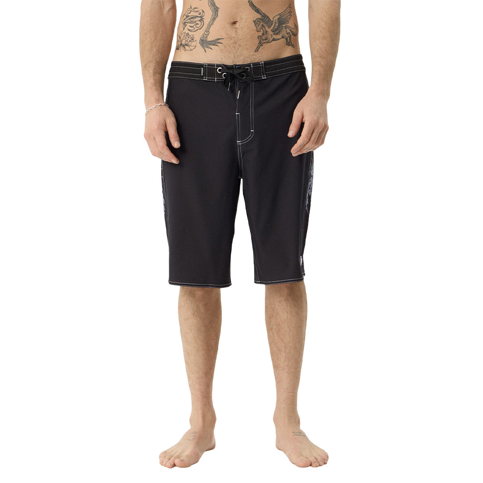 Afends Scorpius Surf Related V2 Boardshort 22" - Black