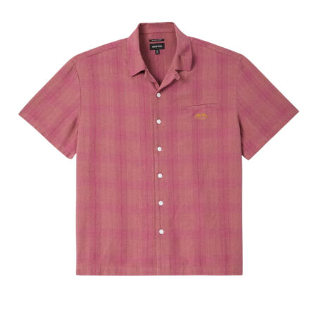 Brixton Century S/S Shirt - Pink Shadow Plaid
