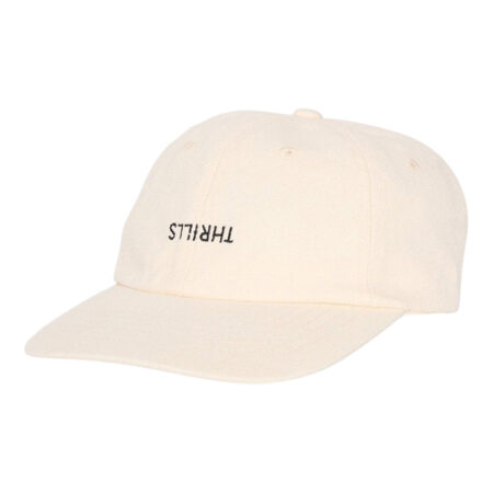 Thrills Minimal Thrills 6 Panel Cap - Heritage White