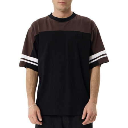 Afends Origin Boxy Vintage Tee - Black