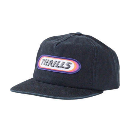 Thrills Built To Win 5 Panel Cap -  Black