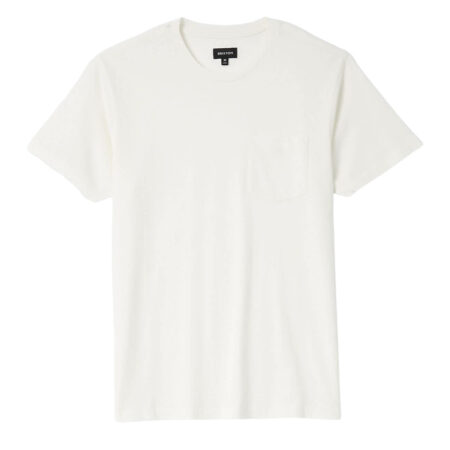 Brixton Baseline Pocket Tee - Off White Vintage Wash