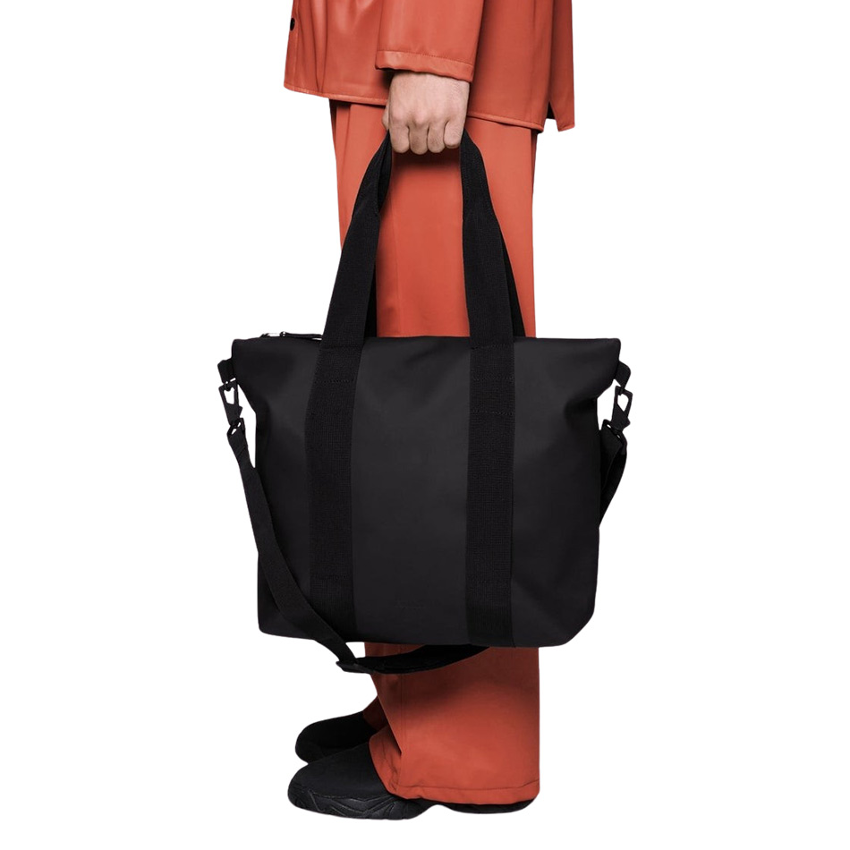 Rains Tote Bag Mini - Black