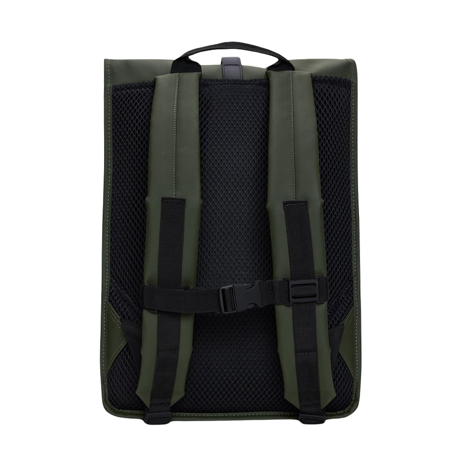 Rains Rolltop Rucksack - Green