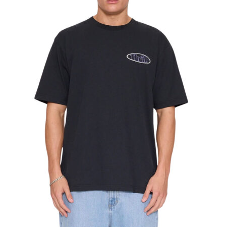 Thrills Val For The Win Oversize Tee - Faded Black