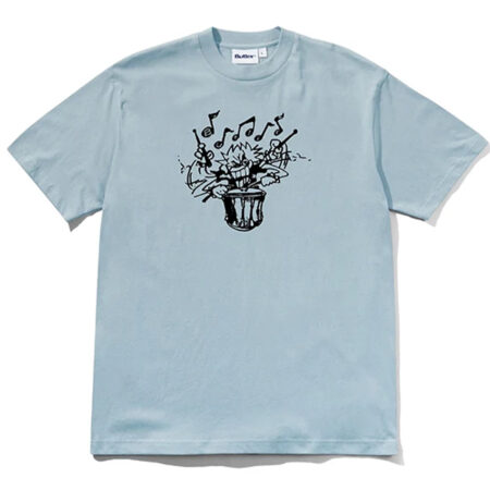 Butter Goods - Blaring Tee - Grey Blue