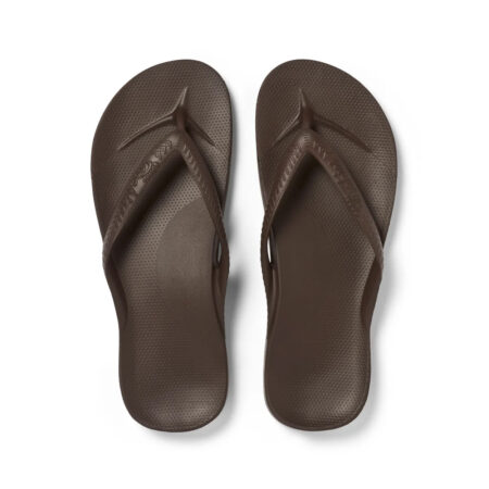 Archies Arch Support Thongs - Classic - Brown