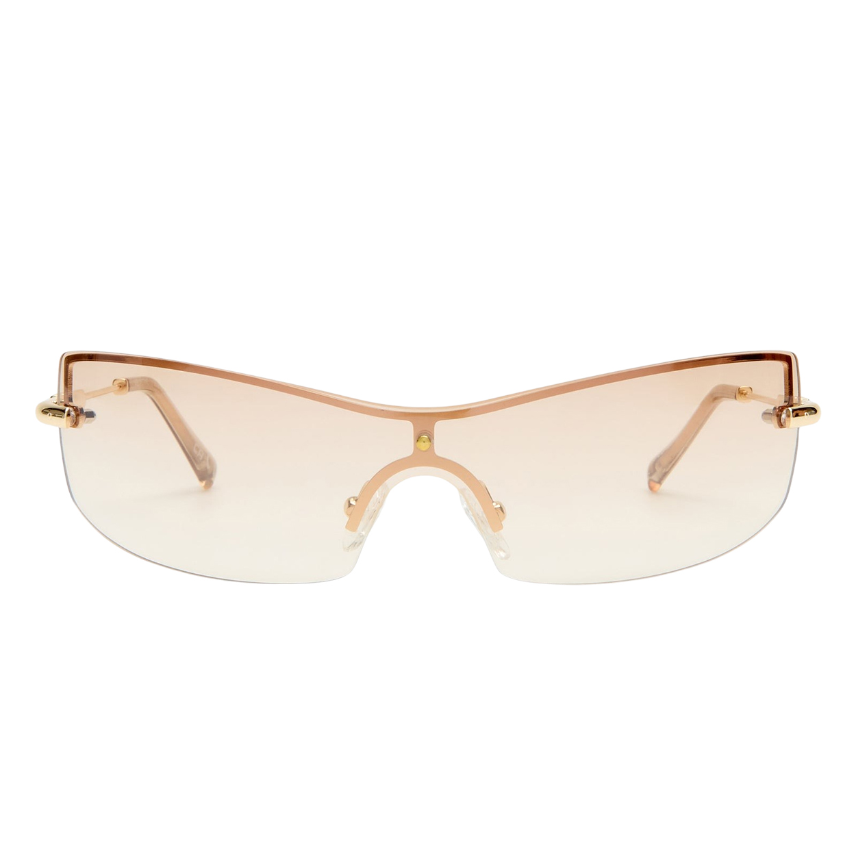 Le Specs Velvetine - Gold/Brown Grad