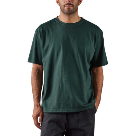 McTavish Boxy Blank Tee - Dark Green