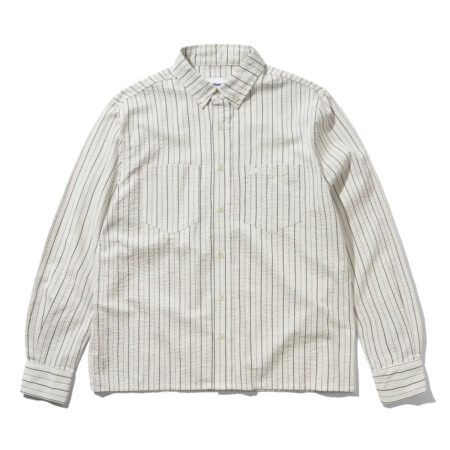 Butter Goods - Seersucker Shirt - White