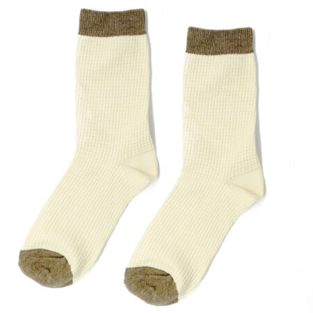Comfy Socks Pixel Socks - White