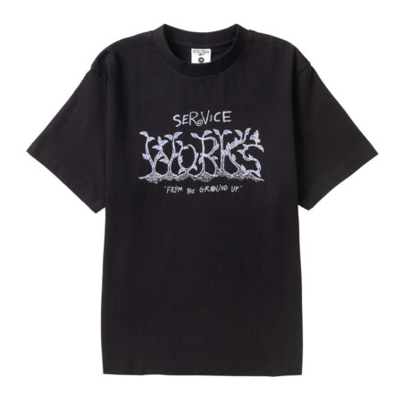 Service Works Ground Up Tee - Black