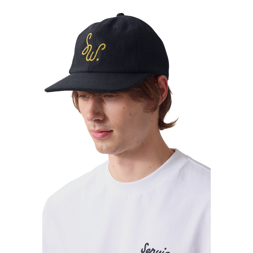 Service Works Monogram Cap - Black