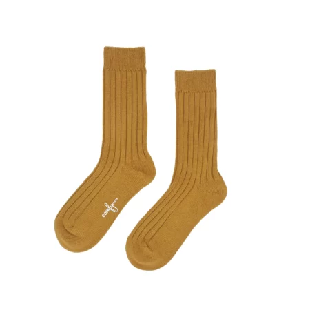 Comfy Socks Alfred Knitted Socks - Mustard